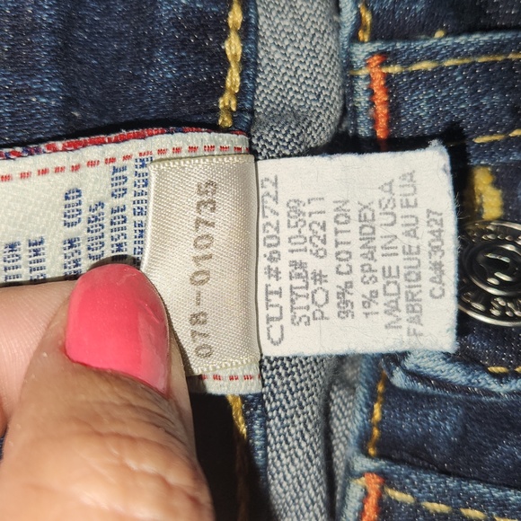 True Religion Julie Jeans.  Size 25. - Picture 8 of 12